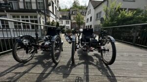 Beide Azub Ti-Fly X Liegetrikes